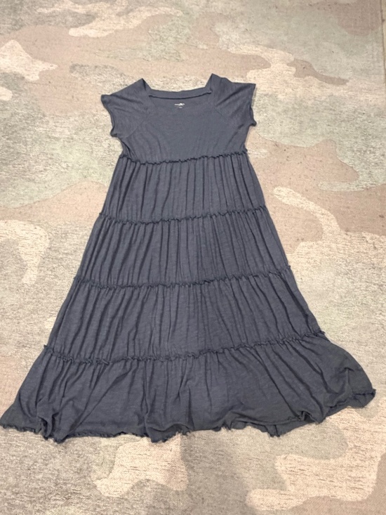 NATURAL LIFE Dresses & Skirts - Natural Life Berkeley Indigo Maxi Dress Large
